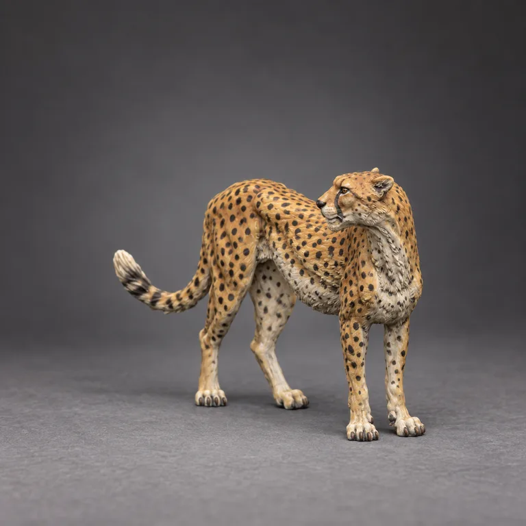 Golden spotted coat