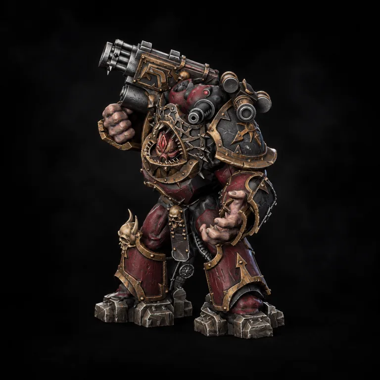 Painted Space Traitor miniature