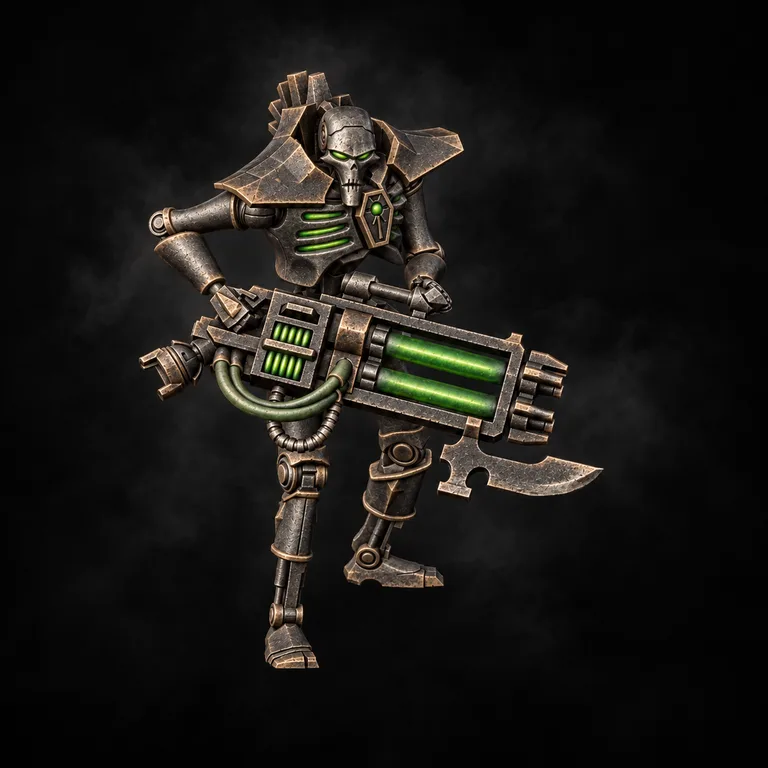 Immortal — aged steel and gauss green