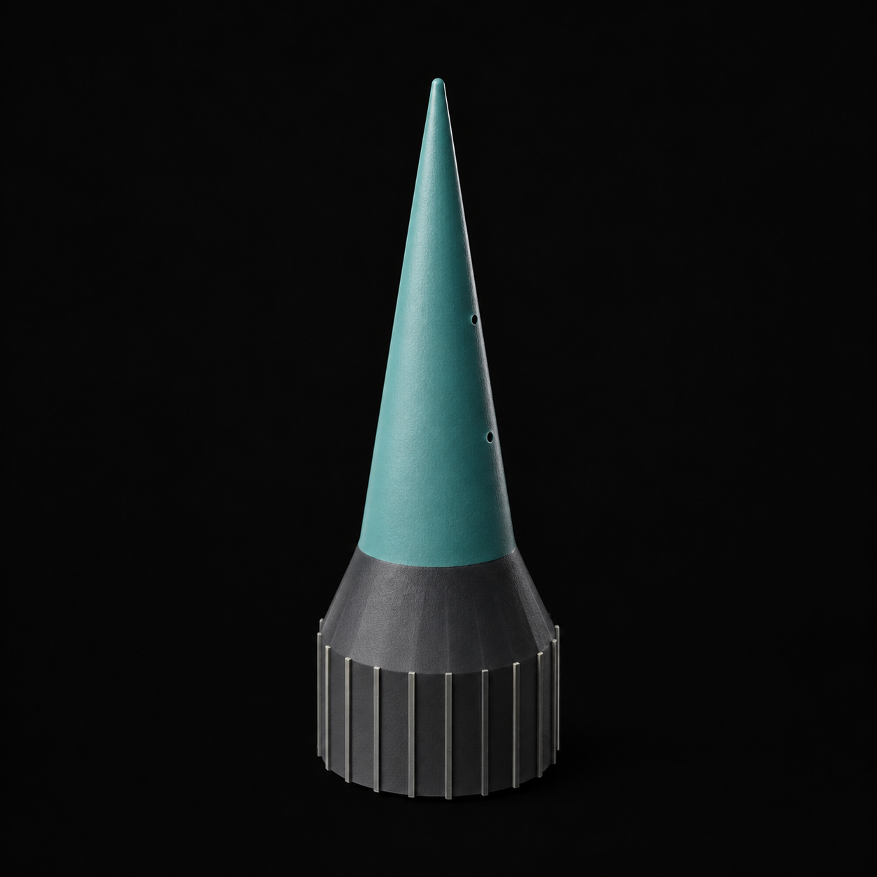 Teal watering-spike colour concept