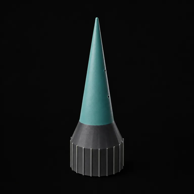 Teal watering-spike colour concept