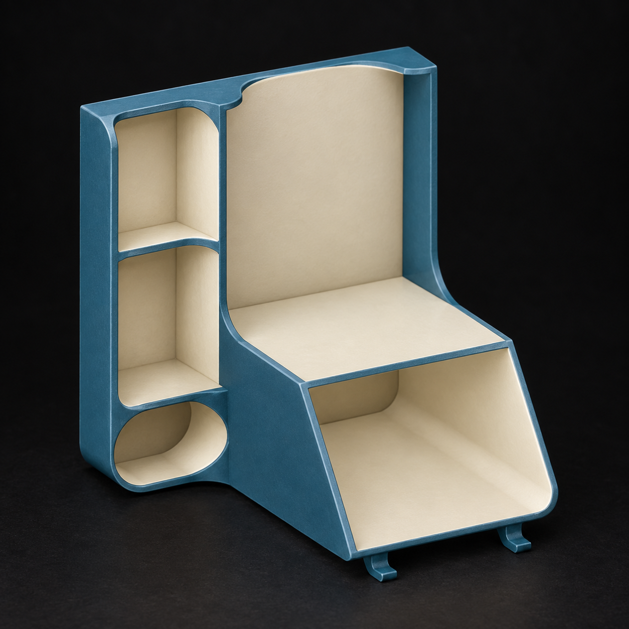 Painted desktop organizer