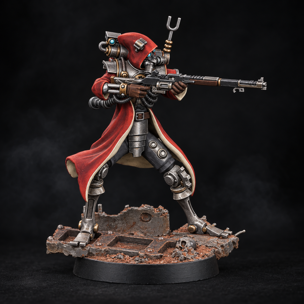 Mars red and steel