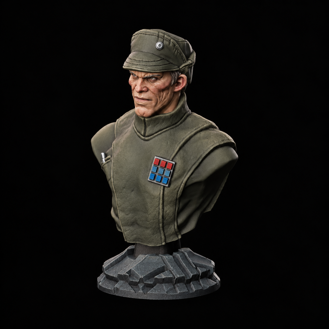 Imperial officer — olive uniform