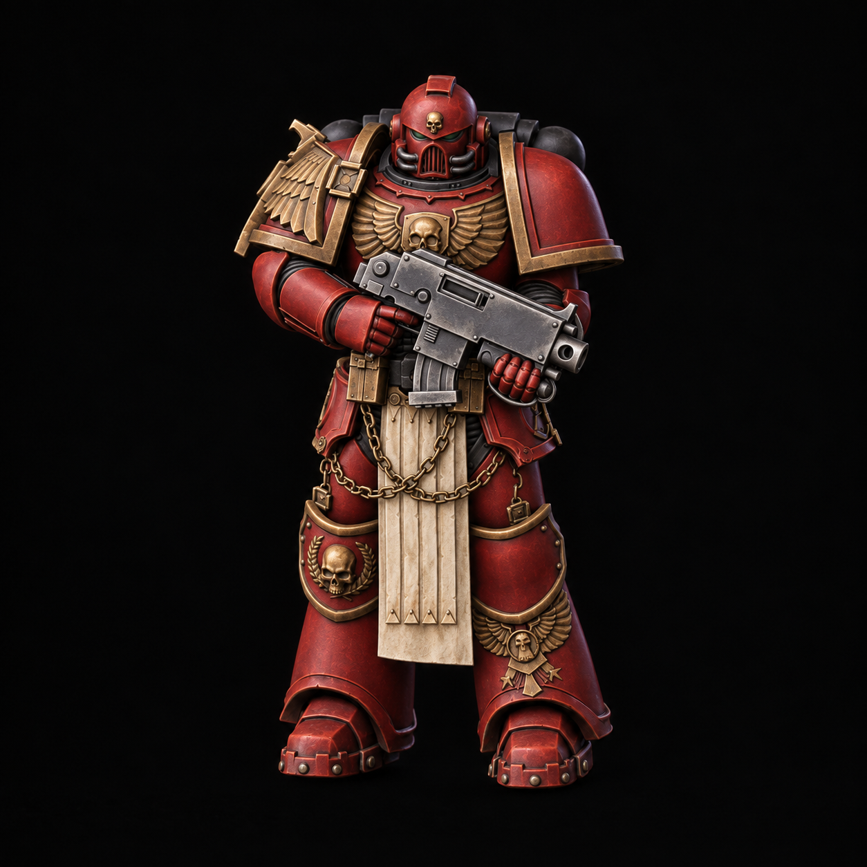 Armoured Rifleman — finished paint