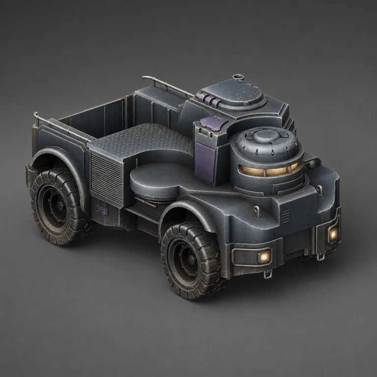 Genestealer Cults — Four-armed Emperor industrial grey and purple