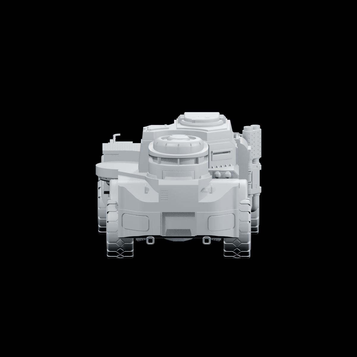 Exact front render