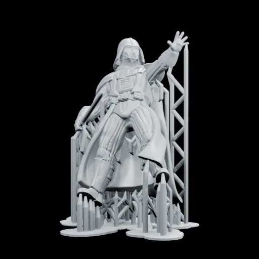 darklord-variant-02-supported.stl — front