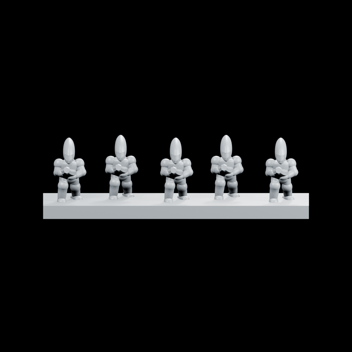 Exact front render