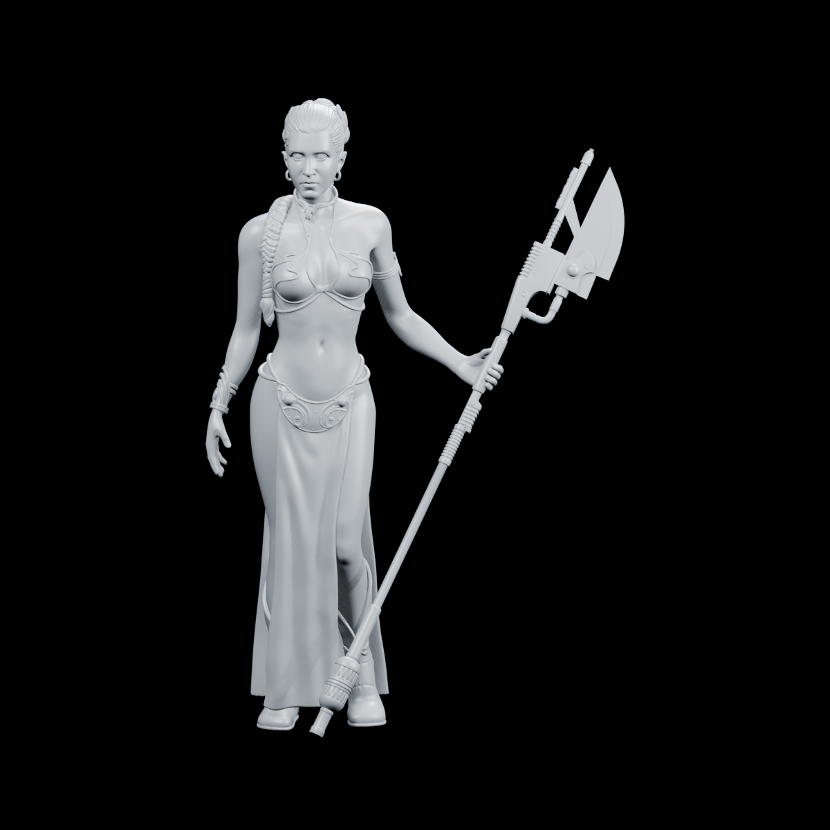 Exact front render