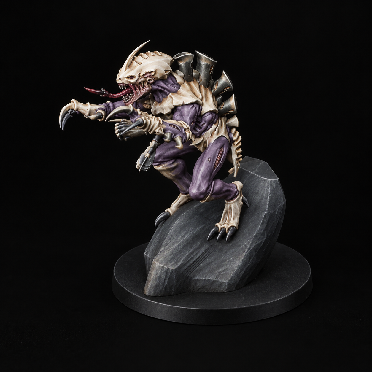 Painted Genestealer Lord study