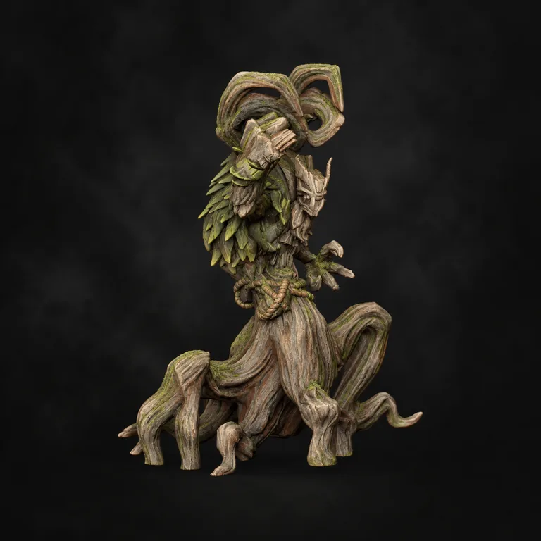 Verdant Sentinel — weathered wood and new growth