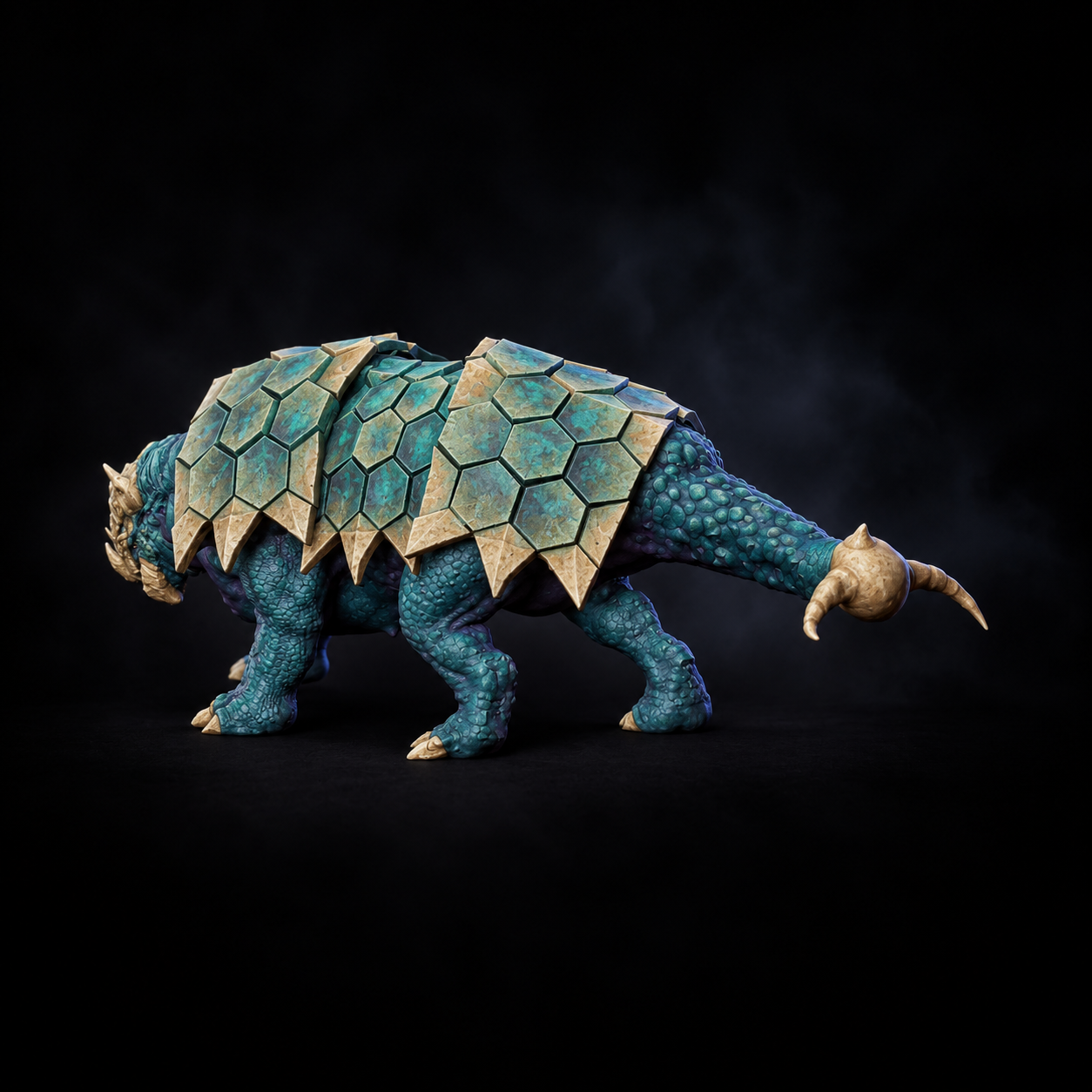 Bastiladon — painted miniature