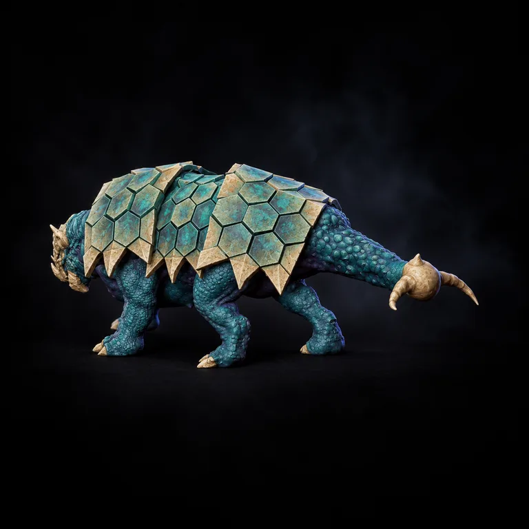 Bastiladon — painted miniature