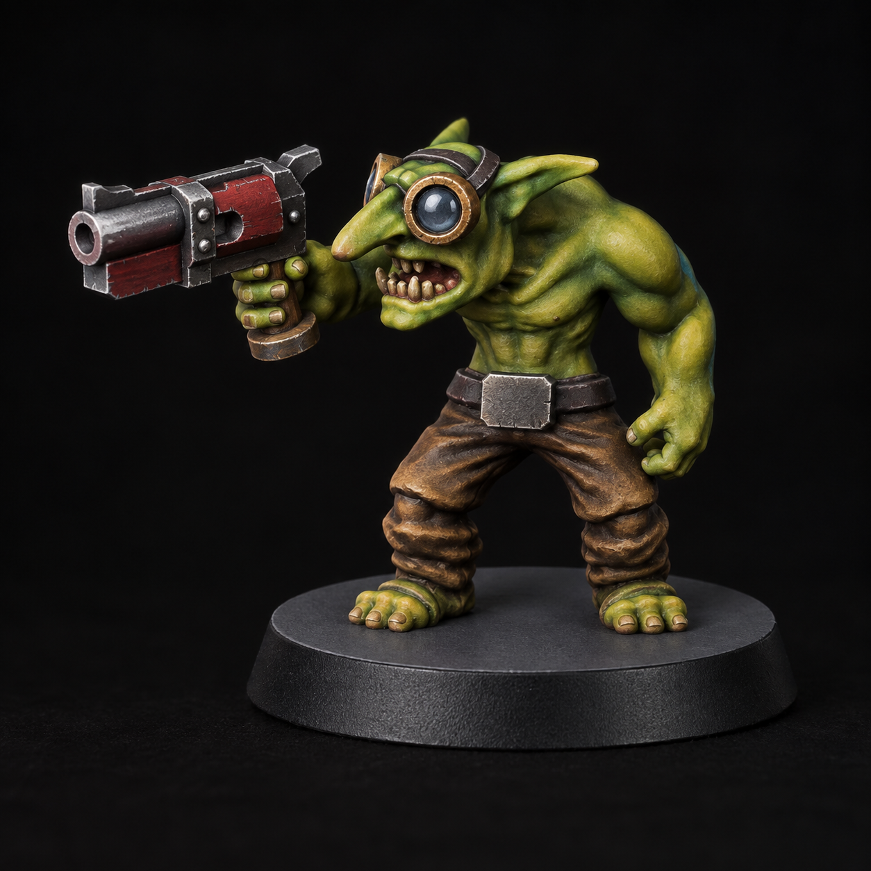 Painted goblin gunner