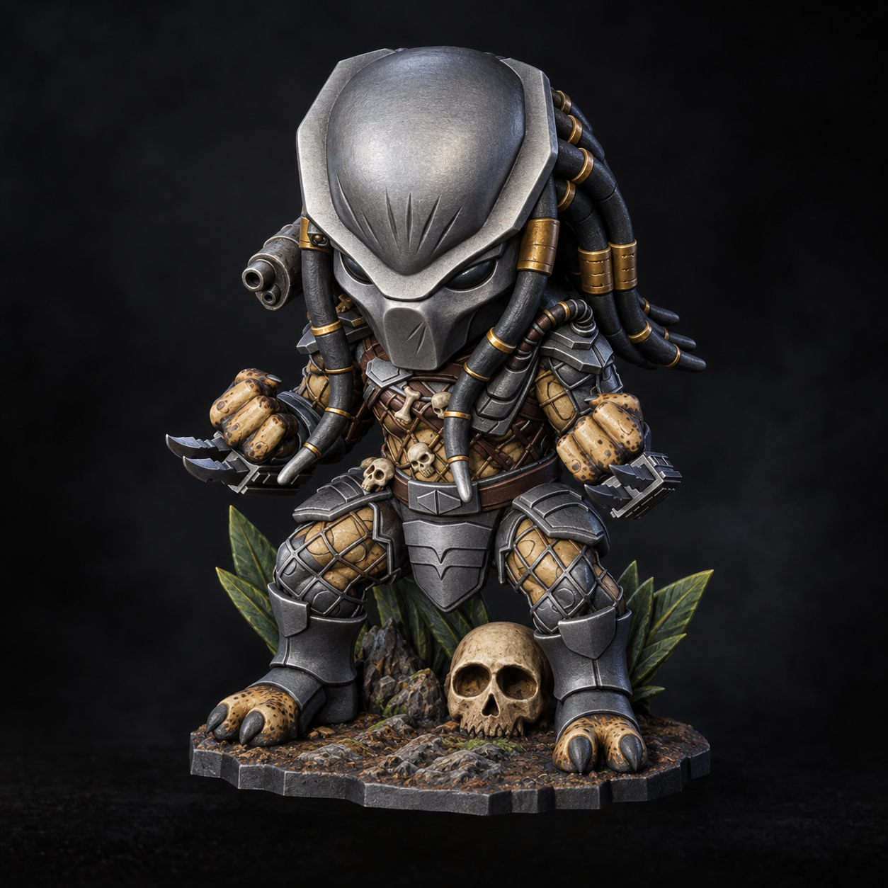 Painted Predator miniature