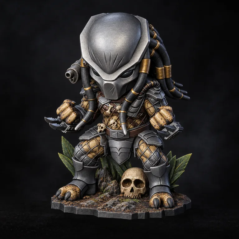 Painted Predator miniature