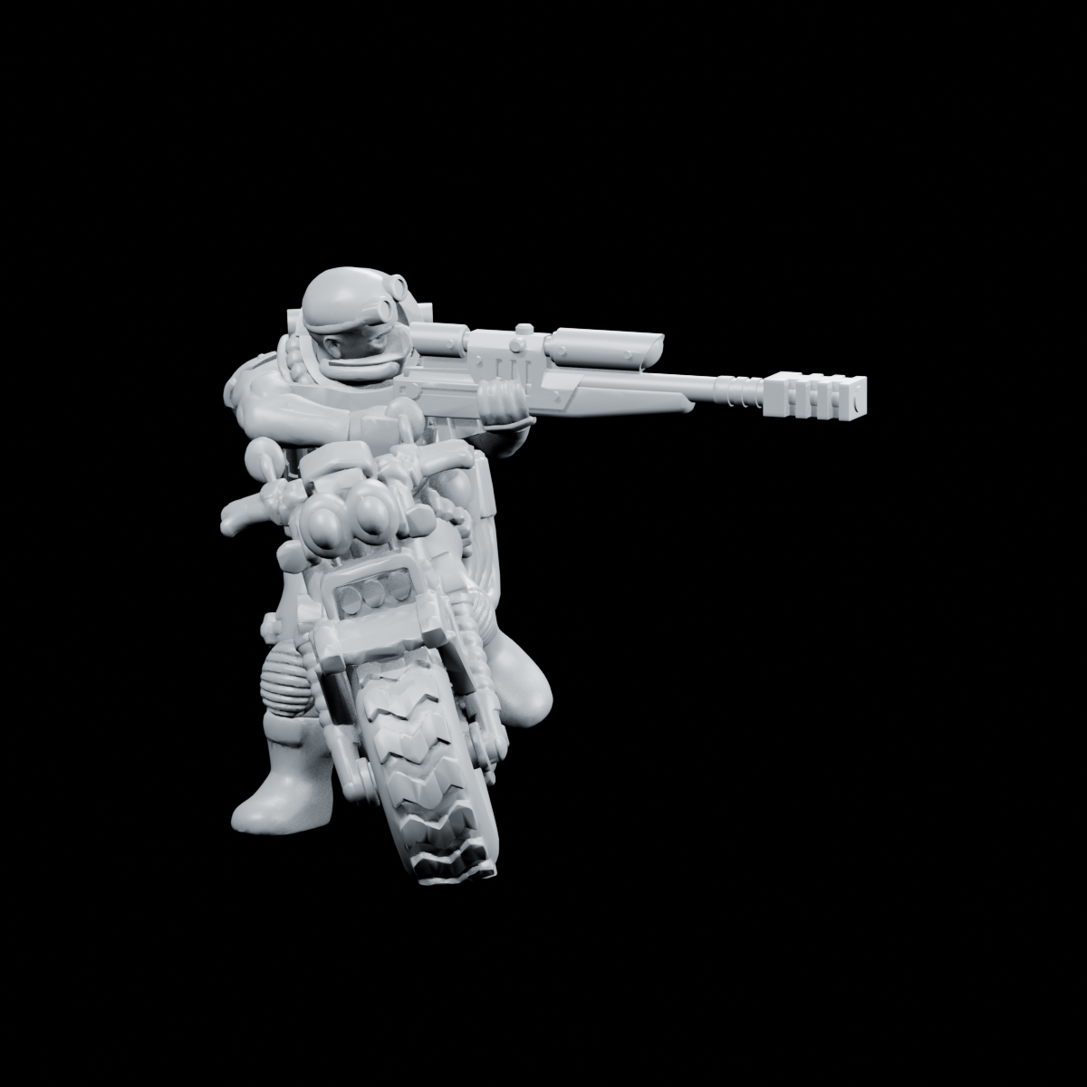 Exact front render