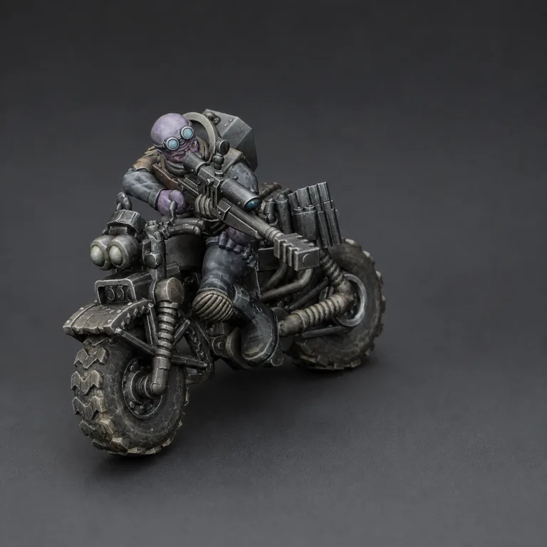 Genestealer Cults — Four-armed Emperor industrial grey and purple