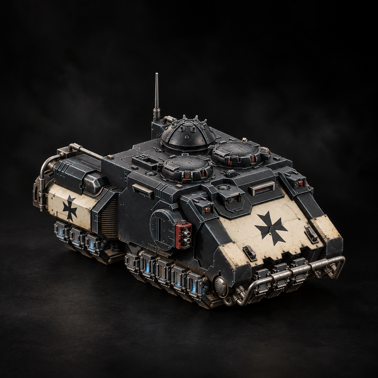 Black Templars exhibition paint